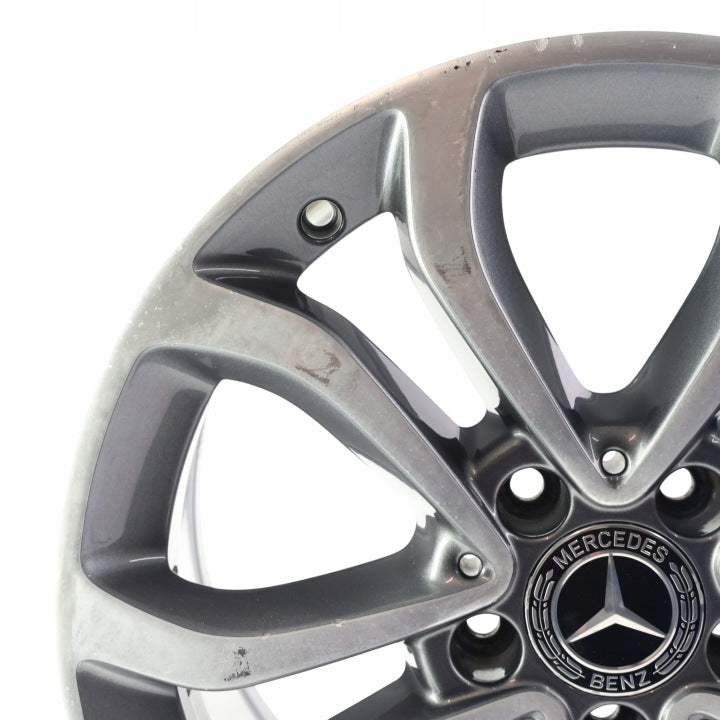 1x Alufelge 17 Zoll 8.0" 5x112 A2054013900 Mercedes-Benz W205 Rim Wheel FEL6017444835ts