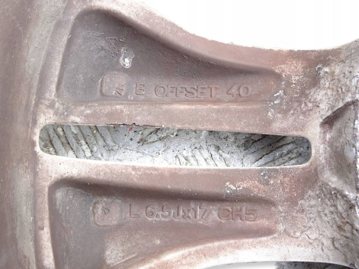 1x Alufelge 17 Zoll Nissan Qashqai I J10 Rim Wheel FEL5920073555rd