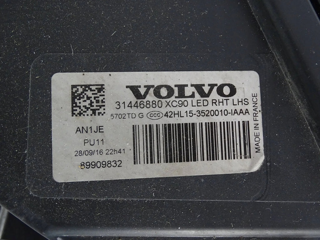Frontscheinwerfer Volvo Xc90 II 31446880 Links Scheinwerfer Headlight