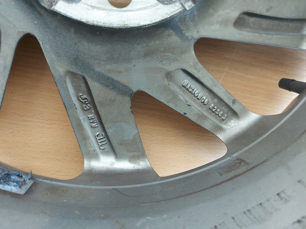 1x Alufelge 16 Zoll 6.5" 5x112 46ET Glanz Schwarz 5G0601025DM VW Golf Vii FEL4107160348ia