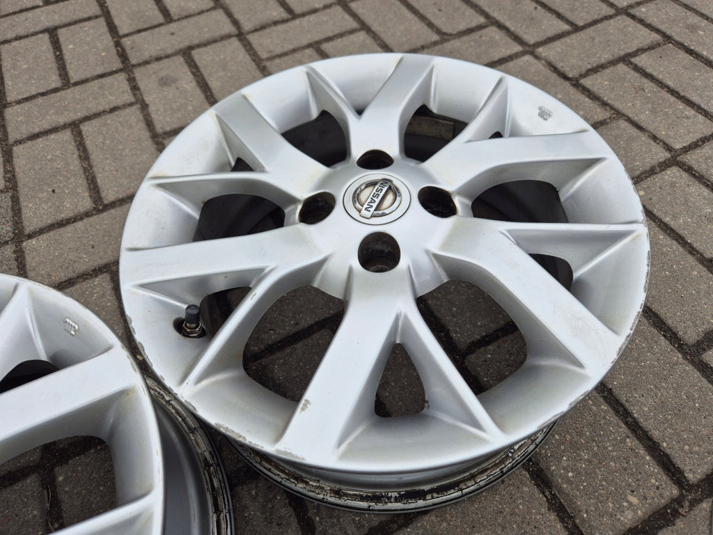 4x Alufelge 15 Zoll 5.5" 4x100 40ET Glanz Silber 87169090 Nissan Micra I FEL7060816306ou