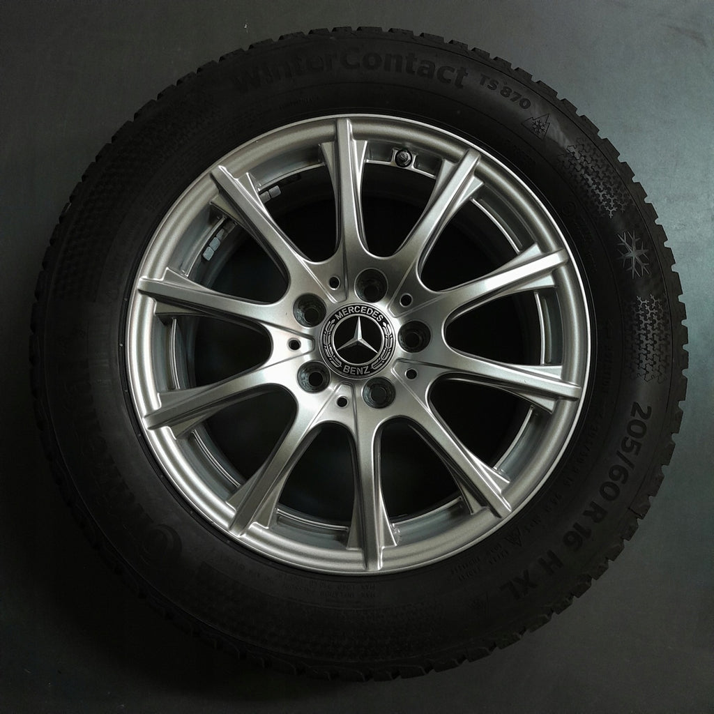 4x Alufelge 16 Zoll 6.5" 5x112 38ET A2054012400 Mercedes-Benz W176 W205 W204 FEL3392475409um