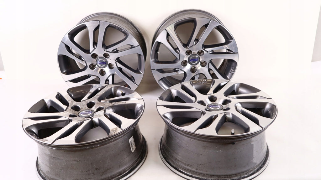 4x Alufelge 17 Zoll 7.5" 5x108 55ET Glanz Schwarz 31302112 Volvo Xc60 I FEL8992264853br