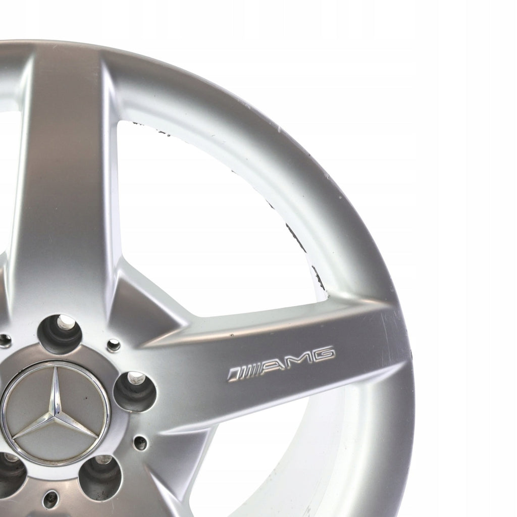 1x Alufelge 18 Zoll 5x112 Grau A1714011702 Mercedes-Benz C209 R171 Rim Wheel FEL7593701381db