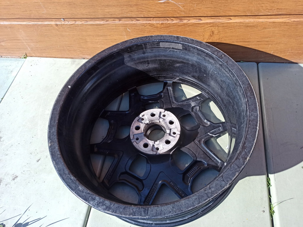 1x Alufelge 19 Zoll 7.5" 5x112 32ET Glanz Schwarz 7916263 BMW X3 Rim Wheel FEL9658636381mj