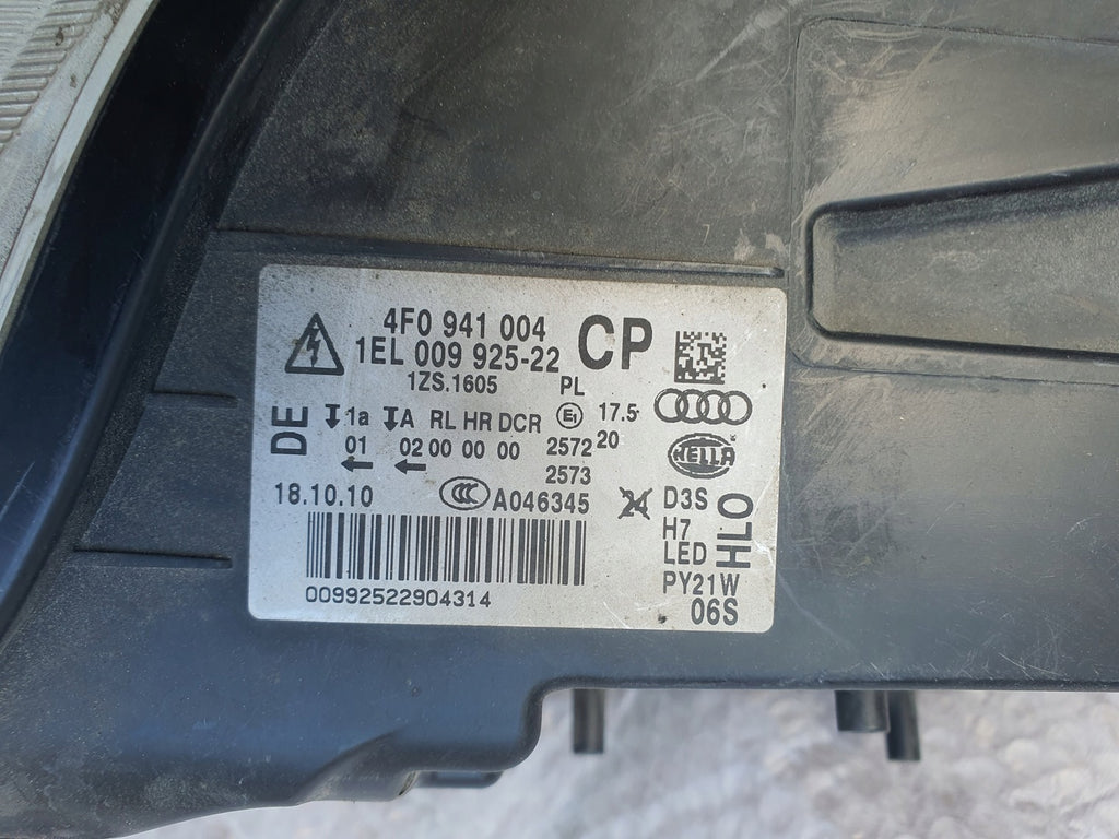Frontscheinwerfer Audi A6 C6 4F0941004CP LED Rechts Scheinwerfer Headlight