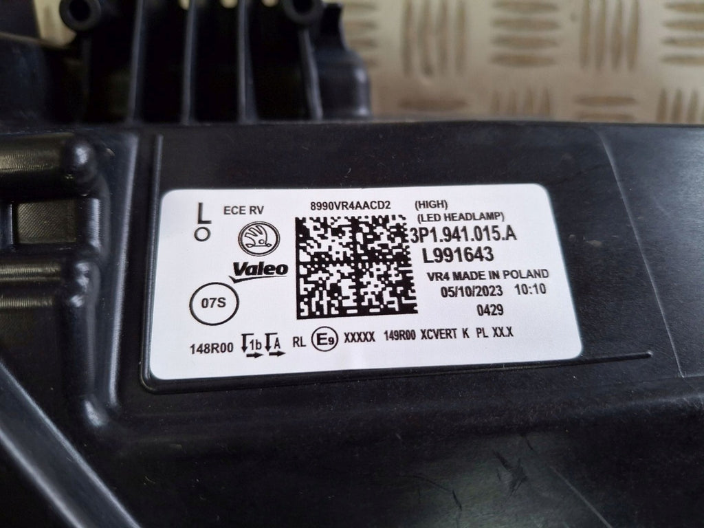 Frontscheinwerfer Skoda Superb I 3P1941016A 3P1941015A Rechts oder Links SCH9876130551rg