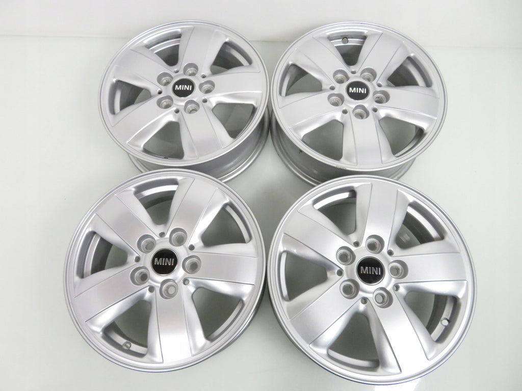 4x Alufelge 15 Zoll 5.5" 5x112 46ET Mini F57 F56 F55 Rim Wheel FEL2662616611pt