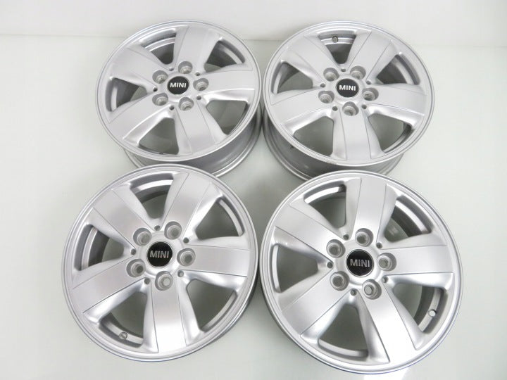 4x Alufelge 15 Zoll 5.5" 5x112 46ET Mini F57 F56 F55 Rim Wheel FEL2662616611pt