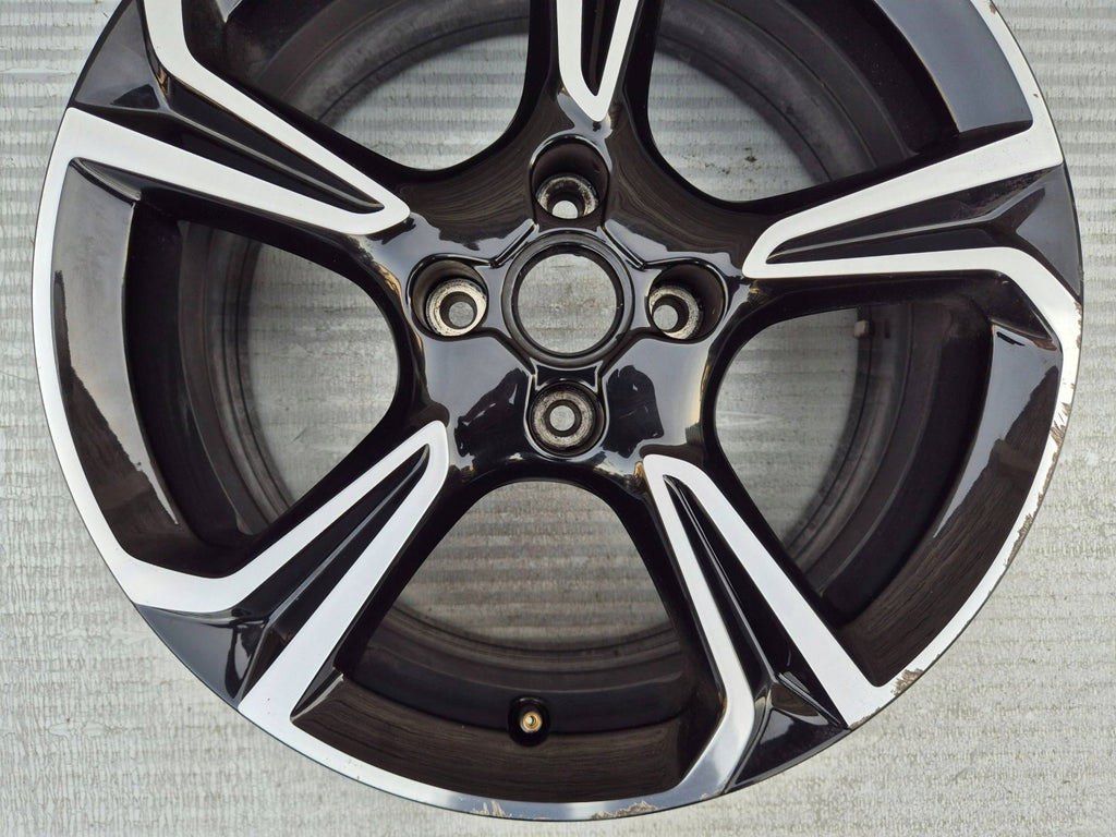 1x Alufelge 17 Zoll 7.0" 4x108 38ET Glanz Schwarz 39182183 Opel Corsa F FEL1168774071jb
