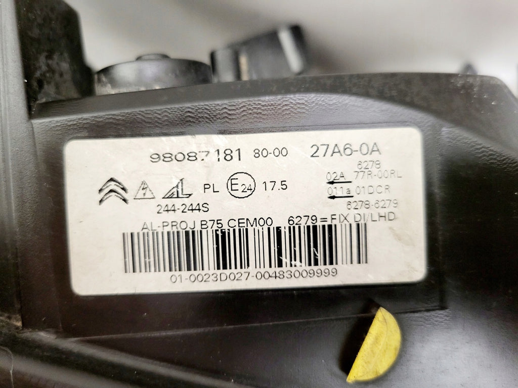 Frontscheinwerfer Citroën Ds4 9808718180 Bi-Xenon Rechts Scheinwerfer Headlight