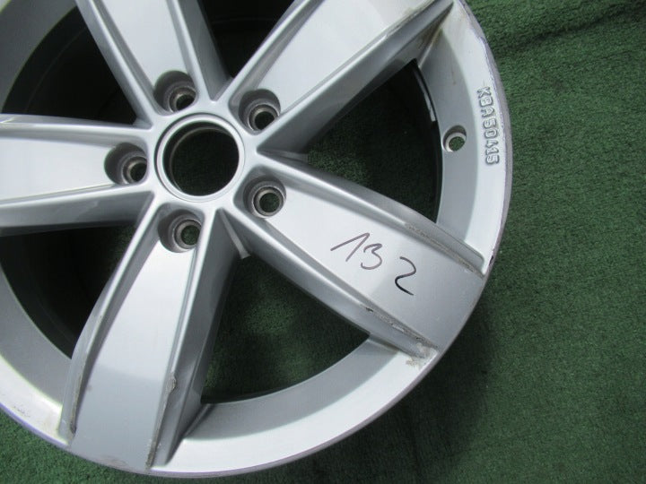 1x Alufelge 16 Zoll 6.0" 5x112 43ET Glanz Silber 2GA601025 VW T-Roc Rim Wheel FEL9352292552wq