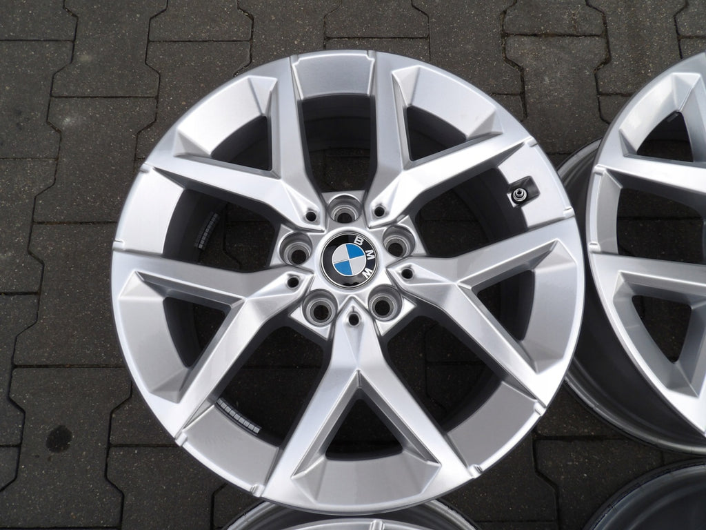 4x Alufelge 17 Zoll 7.0" 5x112 41ET Glanz Silber 6898299 BMW Rim Wheel FEL1090266983iq