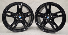 Laden Sie das Bild in den Galerie-Viewer, 4x Alufelge 18 Zoll 8.0" 5x112 57ET Glanz Schwarz 8292352 BMW 1 F40 Mg Rim Wheel FEL8448444040rm