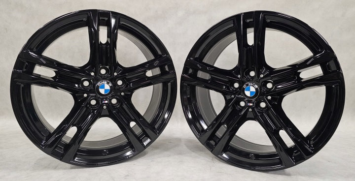 4x Alufelge 18 Zoll 8.0" 5x112 57ET Glanz Schwarz 8292352 BMW 1 F40 Mg Rim Wheel FEL8448444040rm