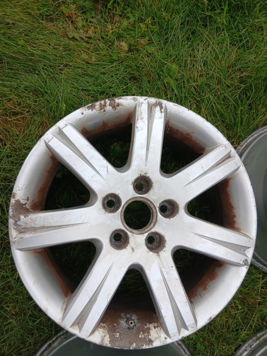 4x Alufelge 16 Zoll 7.0" 5x112 42ET Grau 4F0071496666 Audi Rim Wheel FEL6450132334uu