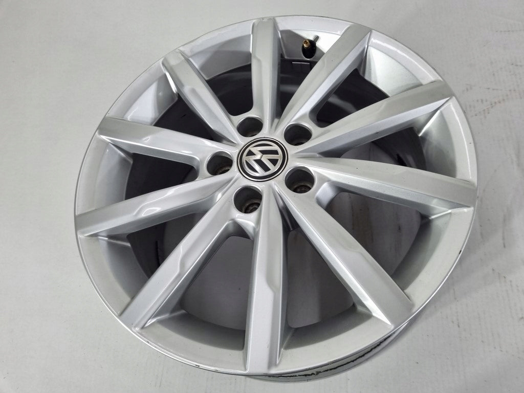 1x Alufelge 16 Zoll 7.0" 5x100 46ET Glanz Grau 6C0601025A VW I Rim Wheel FEL4583225319el