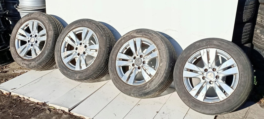 4x Alufelge 16 Zoll 8.0" 5x112 46ET A2124010202 Mercedes-Benz W204 Rim Wheel FEL9965680997fx