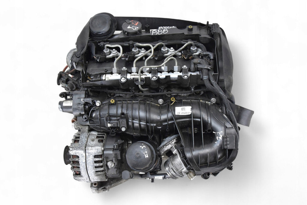 Motor BMW E83 E81 E91 E60 E90 N47D20A 2.0 177PS 153TKm 2008 Diesel Unkomplett