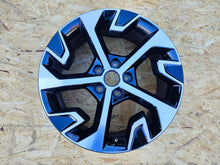 Load image into Gallery viewer, 1x Alufelge 18 Zoll 7.5" 5x114.3 51ET Glanz Schwarz 52910-R2220 Kia Sportage FEL2102032575aj