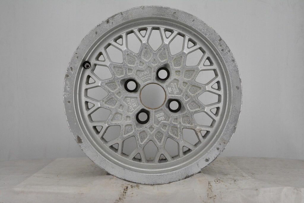 1x Alufelge 14 Zoll 6.0" 4x108 32ET Glanz Silber Ford Rim Wheel