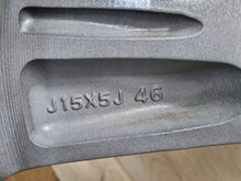 Laden Sie das Bild in den Galerie-Viewer, 1x Alufelge 15 Zoll 5.0&quot; 4x100 46ET OF903 Mitsubishi Space Star Rim Wheel