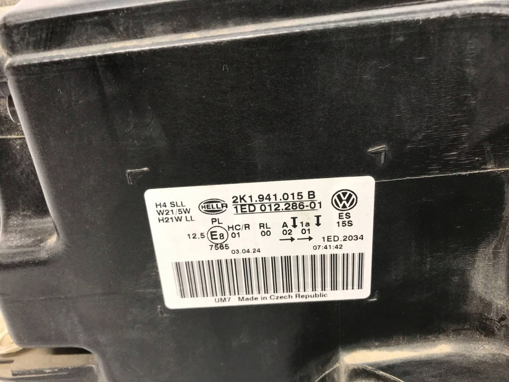 Frontscheinwerfer VW Caddy III 2K1941015B 1ED01228601 Links Headlight SCH4074095854wk