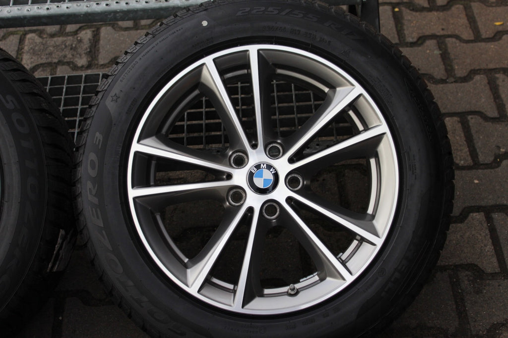 4x Alufelge 17 Zoll 7.5" 5x112 27ET Glanz Graphit 6863417 BMW 5 G31 G30 FEL5225709110ms