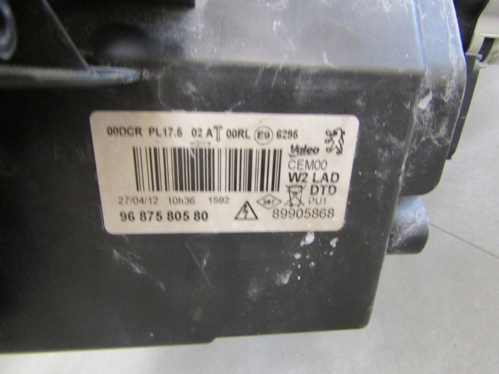 Frontscheinwerfer Peugeot 508 9687580580 Xenon Rechts Scheinwerfer Headlight SCH7168625230xa