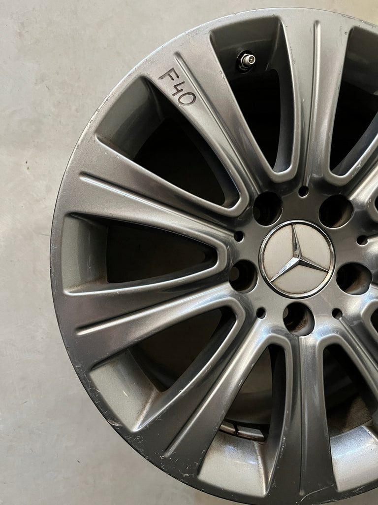 1x Alufelge 16 Zoll 8.0" 5x112 46ET Glanz Graphit A2124015802 Mercedes-Benz W212