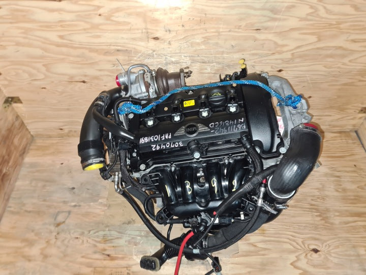 Motor Mini R56 R59 R58 N14B16C 1.6 JCW 80TKm 2011 Engine Komplett MOT9831580577po