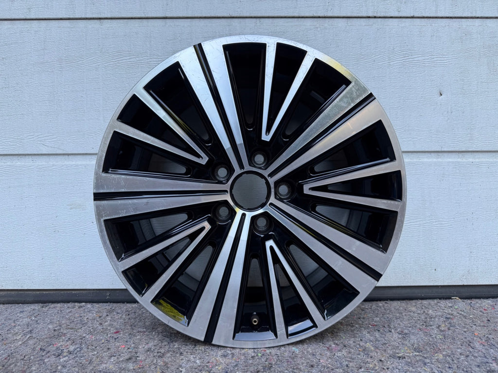 1x Alufelge 17 Zoll 7.0" 5x112 39ET Glanz Schwarz 7N5601025J Seat Alhambra FEL3381849216jt