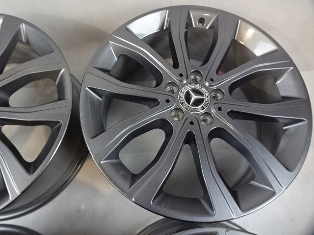 4x Alufelge 19 Zoll 8.0" 5x112 56ET A1664011500 Mercedes-Benz Gle W166 Rim Wheel FEL9096281856nv