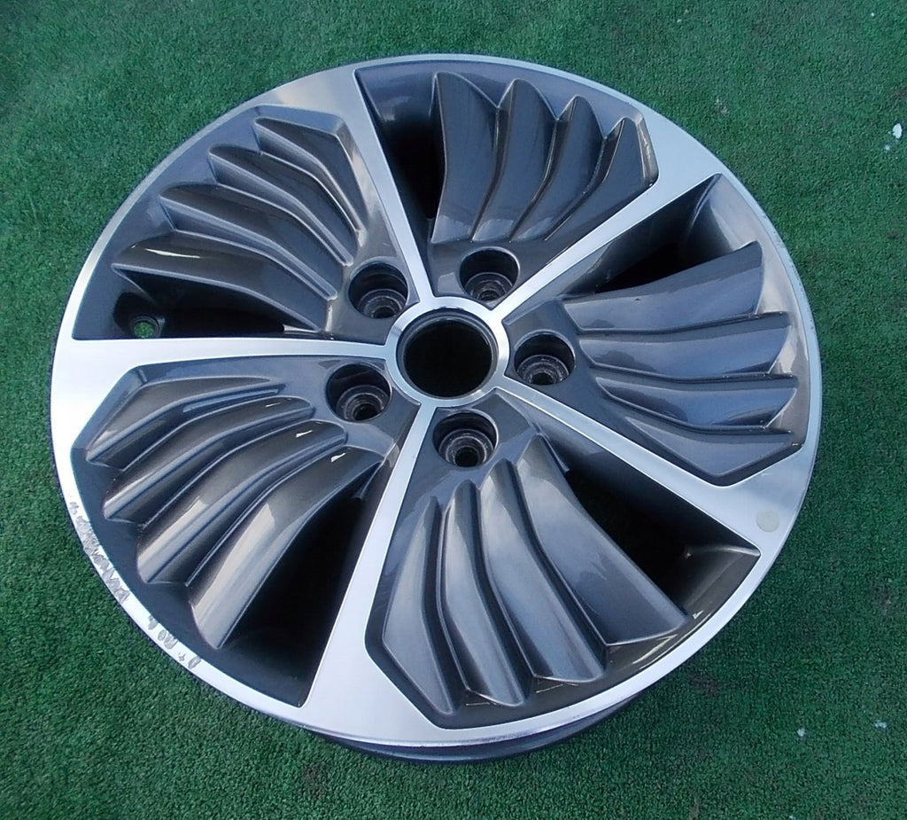 1x Alufelge 16 Zoll 6.5" 5x114.3 50ET Glanz Grau 52910-G2700 Hyundai Ioniq FEL8943025102vs