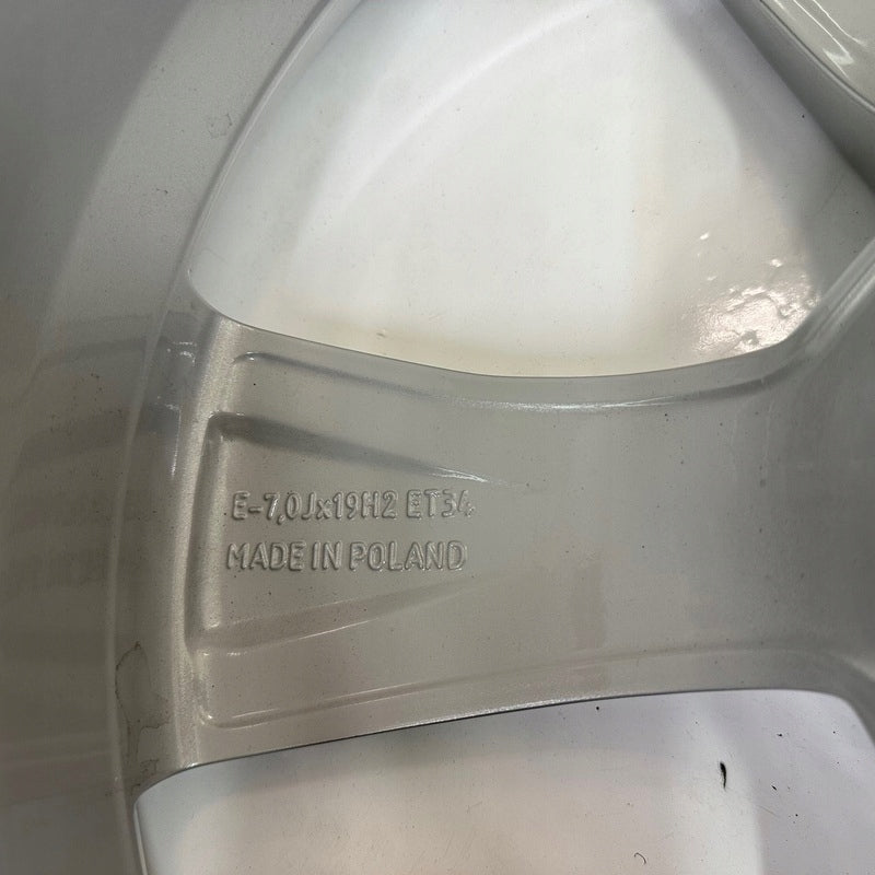 1x Alufelge 19 Zoll 7.0" 5x112 34ET Glanz Silber 80A601025 Audi Rim Wheel FEL1405754961ll