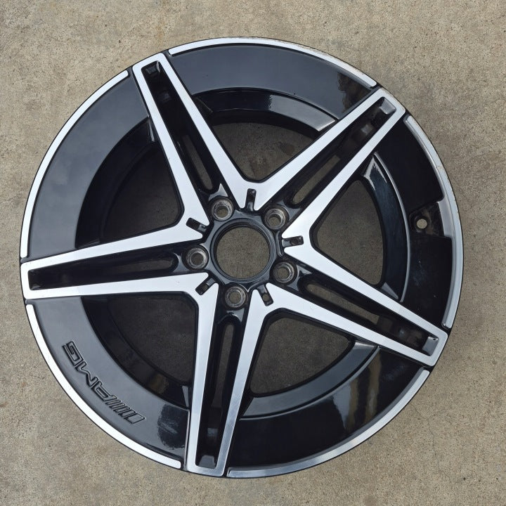 1x Alufelge 18 Zoll 7.5" 5x112 40ET Glanz A2064017600 Mercedes-Benz W206 FEL5092643331to