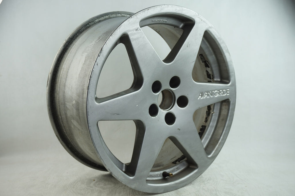 1x Alufelge 17 Zoll 8.0" 5x100 32ET Grau Seat Rim Wheel