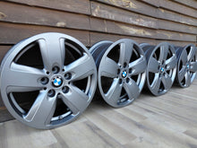 Laden Sie das Bild in den Galerie-Viewer, 4x Alufelge 16 Zoll 7.0" 5x112 47ET Glanz Grau 6897609 BMW F40 Rim Wheel FEL9930853286ko