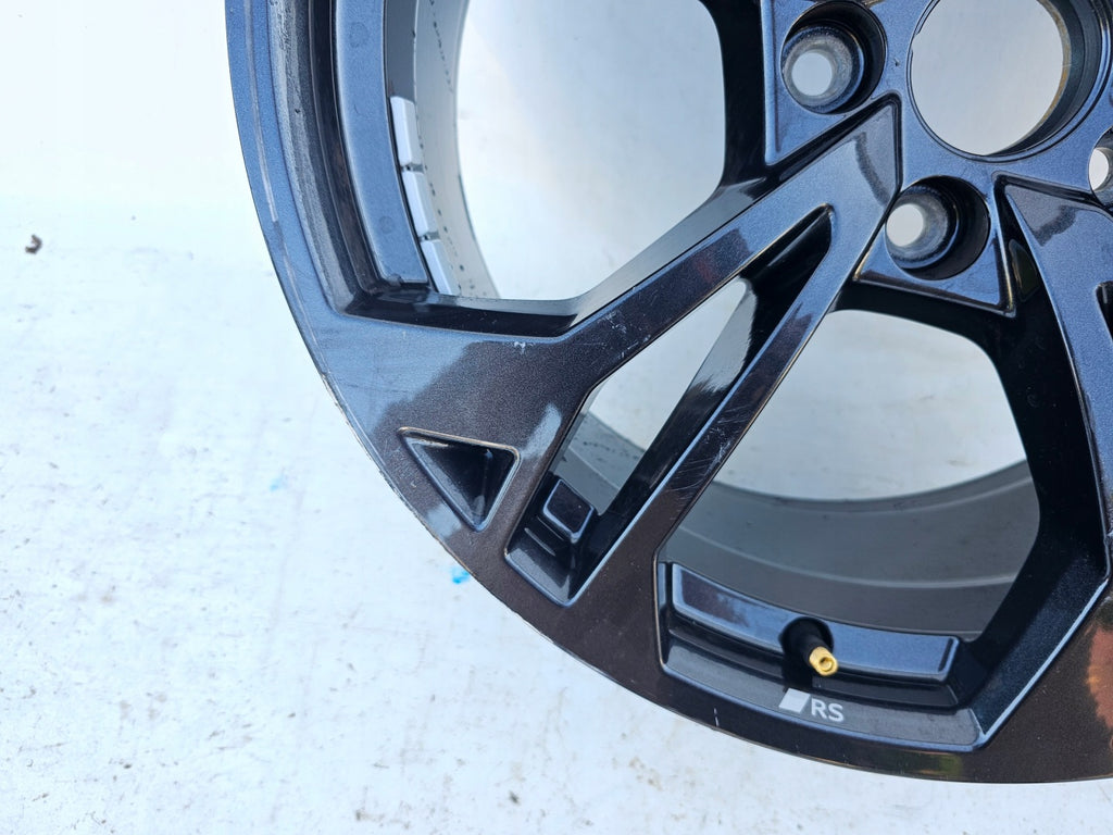 1x Alufelge 18 Zoll 8.0" 5x112 46ET Glanz Schwarz 8Y0601025CF Audi A3 Rim Wheel FEL5188503903as