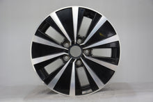 Load image into Gallery viewer, 1x Alufelge 16 Zoll 6.5&quot; 5x112 41ET Glanz Schwarz 3G0601025AL VW Passat B8