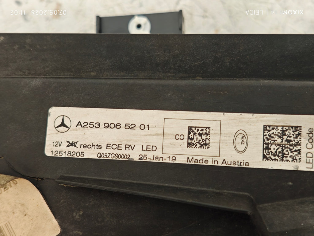 Frontscheinwerfer Mercedes-Benz Glc A2539065201 LED Rechts Headlight SCH1484282988yn