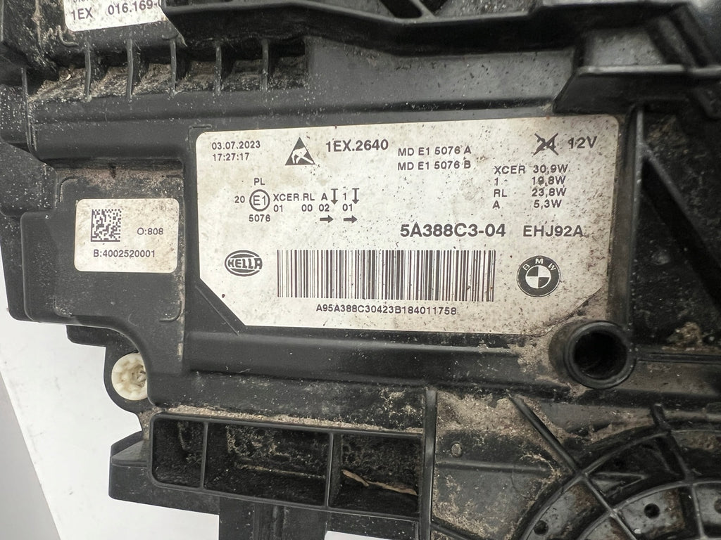 Frontscheinwerfer BMW 5 G31 G30 5A388C3-04 LED Links Scheinwerfer Headlight SCH3954419179yh