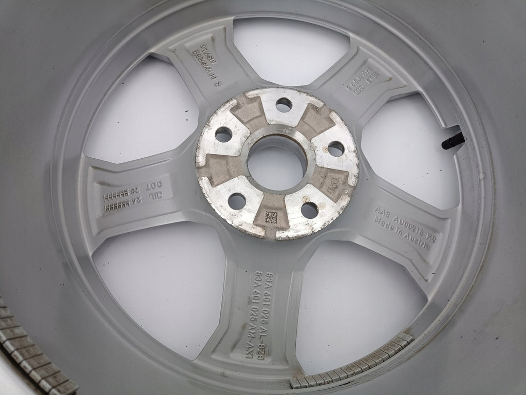 1x Alufelge 17 Zoll 6.5" 5x112 38ET Silber 83A601025AL Audi Q3 Rim Wheel FEL6306414280rd
