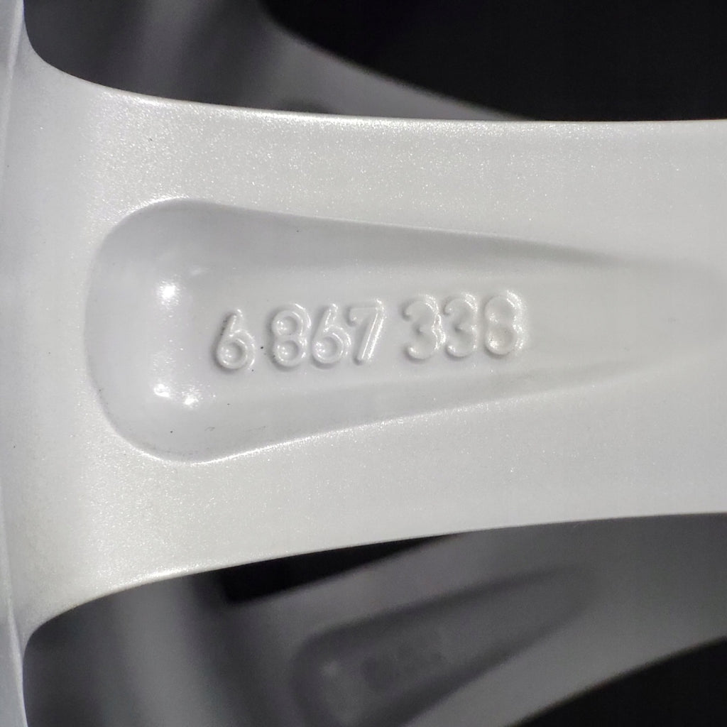 4x Alufelge 18 Zoll 8.0" 5x112 30ET Glanz Silber 6867338 BMW 3 G21 G01 G02 G20 FEL5462668778rp