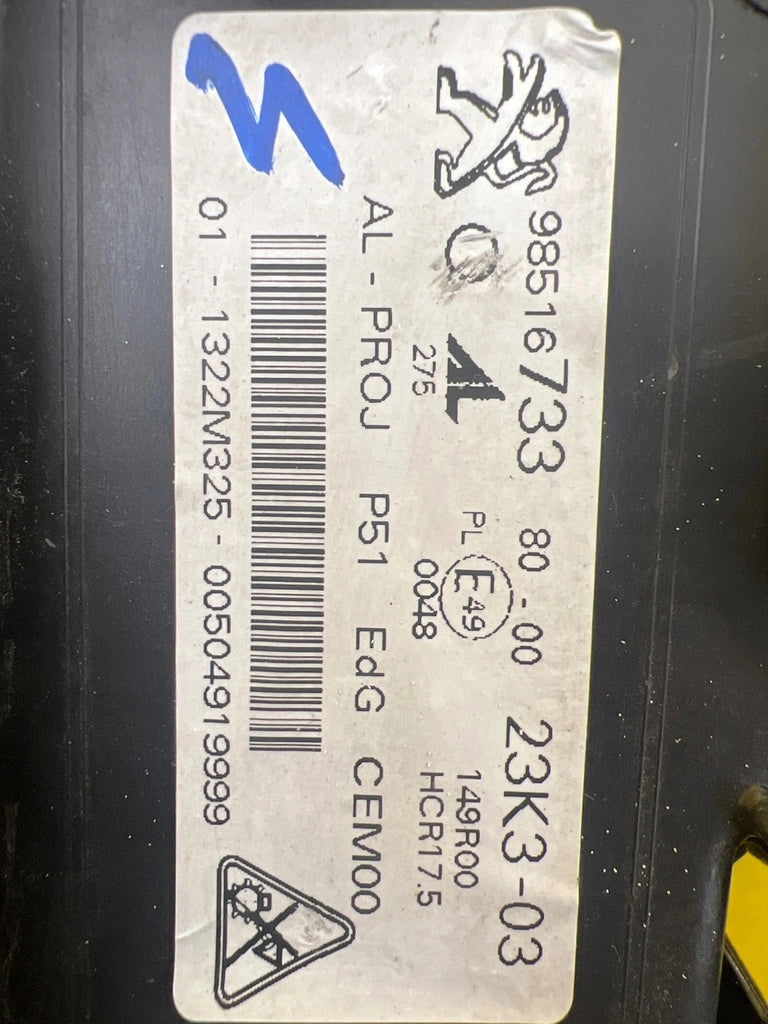 Frontscheinwerfer Peugeot 308 III 9851673380 LED Links Scheinwerfer Headlight SCH2072135423hg
