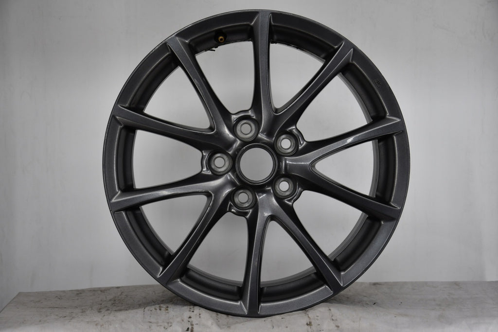 1x Alufelge 17 Zoll 7.0" 5x114.3 55ET Glanz Graphit 9965457070 Mazda Cx-5 Mx-5 FEL1998410957eu