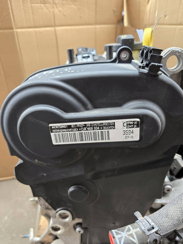 Motor Audi Seat Skoda VW CUK CUKC 1.4 TSI 81TKm 2016 Benzin Engine Komplett
