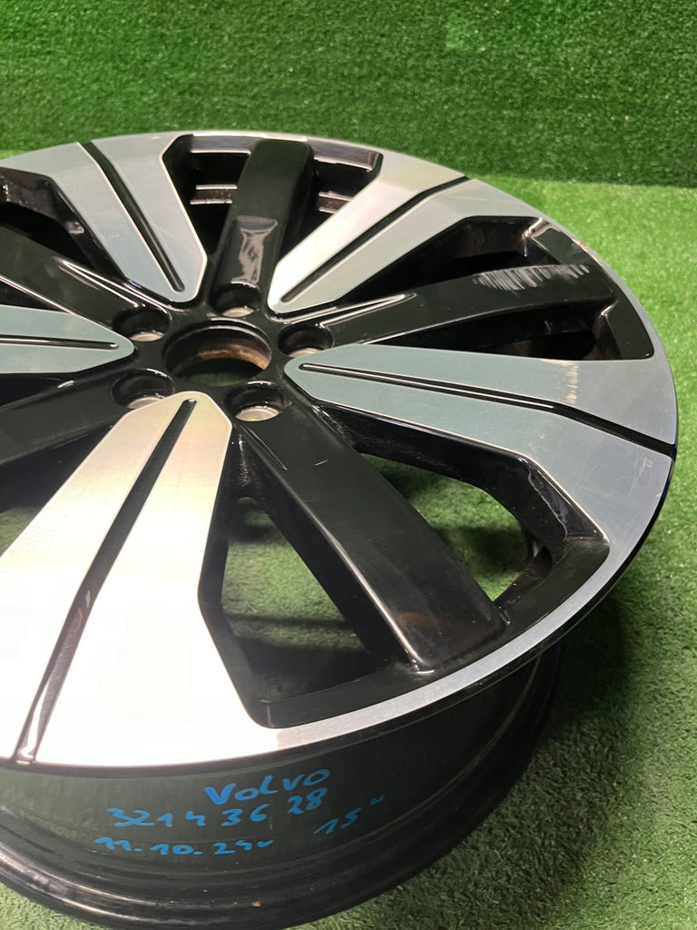 1x Alufelge 19 Zoll 8.5" 5x108 56ET Glanz Schwarz 32143628 Volvo I Rim Wheel FEL8343718039ha