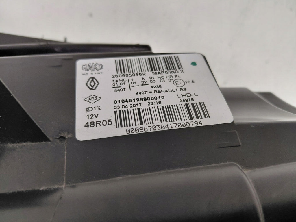 Frontscheinwerfer Renault Clio IV 260605046R Full LED Links Headlight SCH1446588293ax
