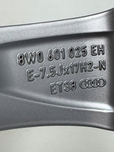 Load image into Gallery viewer, 1x Alufelge 17 Zoll 7.5" 5x112 38ET Glanz Silber 8W0601025EH Audi A4 Rim Wheel FEL3959772354zv